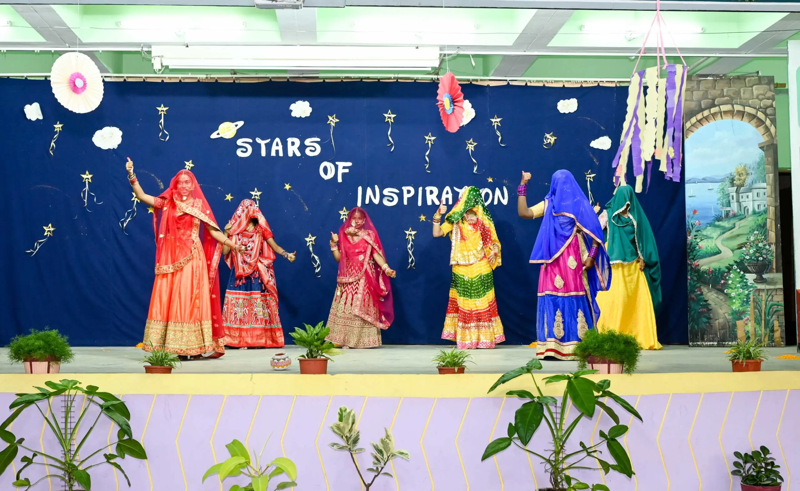 SARVESA - The Lord's Prayer in Sanskrit - St. Ann's Junior College, Bolarum